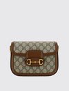 horsebit 1955 gg supreme canvas and leather bag