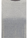 striped short-sleeve crewneck t-shirt