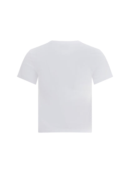 AMI PARIS M ami de coeur cropped t-shirt