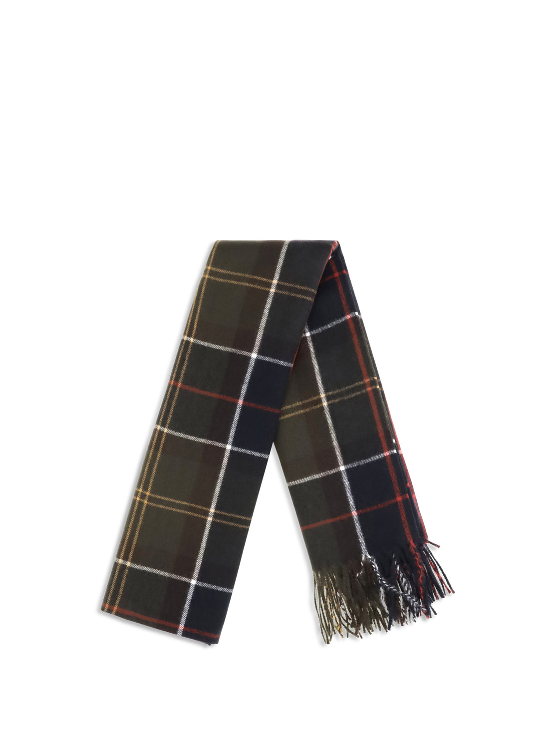 BARBOUR OS stanway tartan wrap scarf