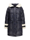kunto bg 02 shearling-collar puffer jacket
