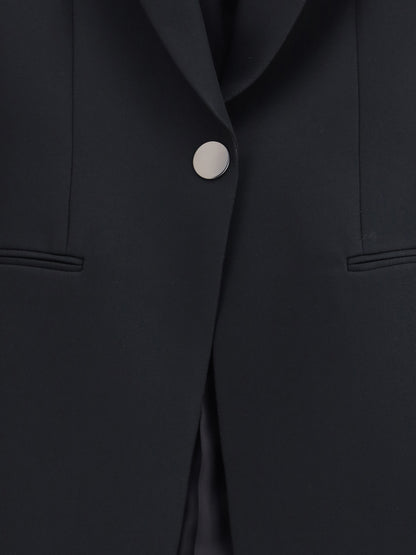 GIORGIO ARMANI 42 single-breasted blazer
