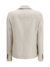 BRUNELLO CUCINELLI 40 button herringbone blazer