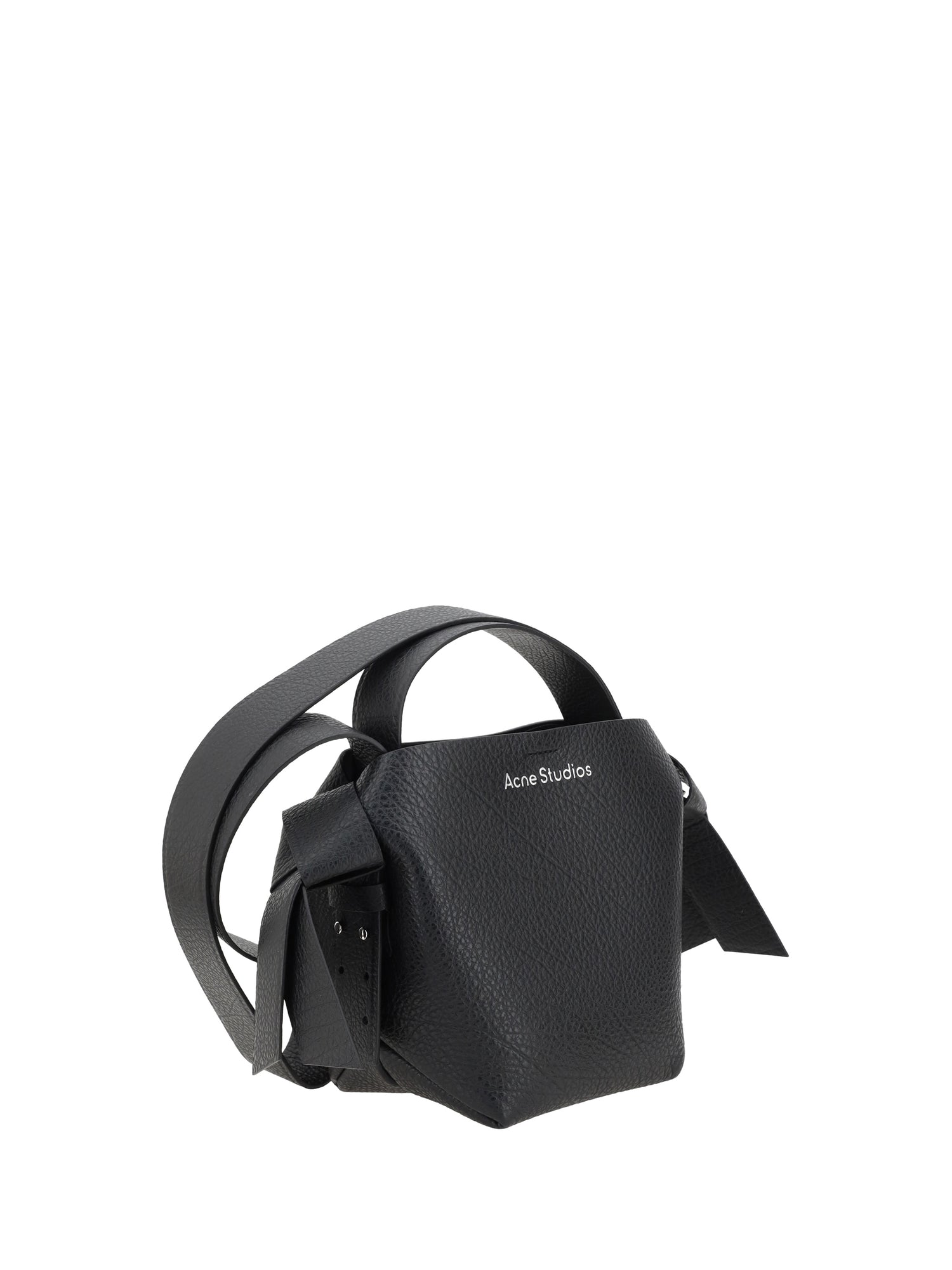 ACNE STUDIOS OS mini shoulder bag with musubi knot