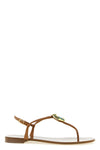 ganass leather thong sandals