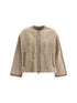 MAX MARA ATELIER 40 luana shearling cardigan