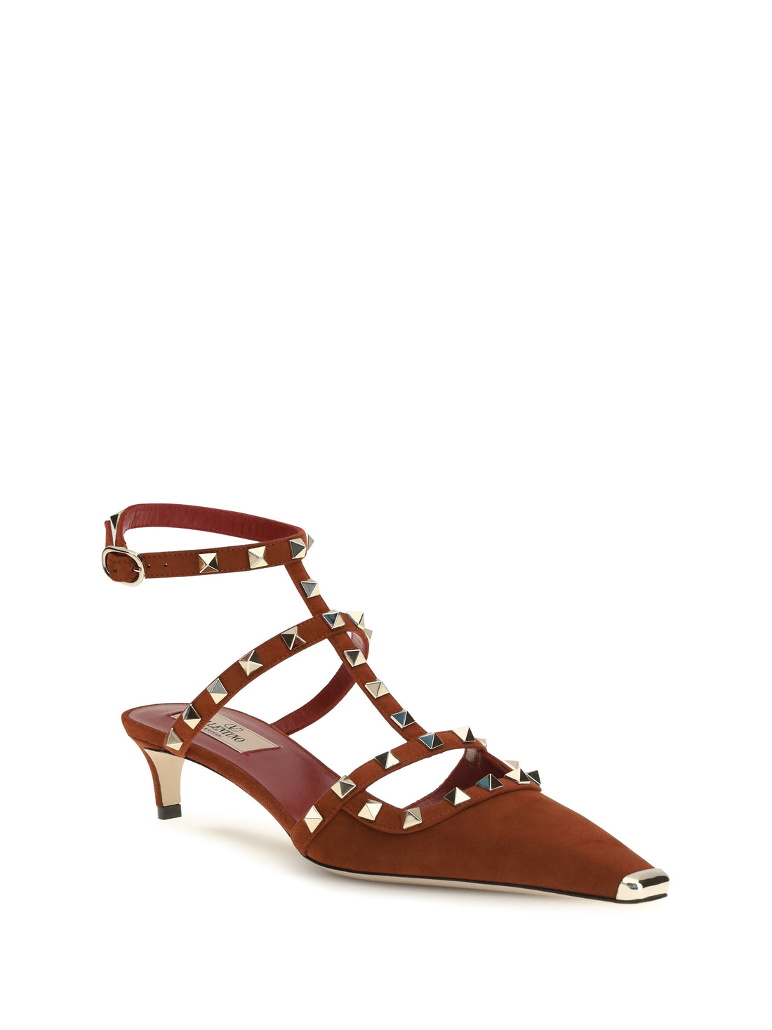 VALENTINO GARAVANI 36 rockstud kid leather pumps