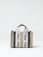 CHLOÉ OS chloé woody bag in canvas with logo