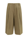 pleated pants