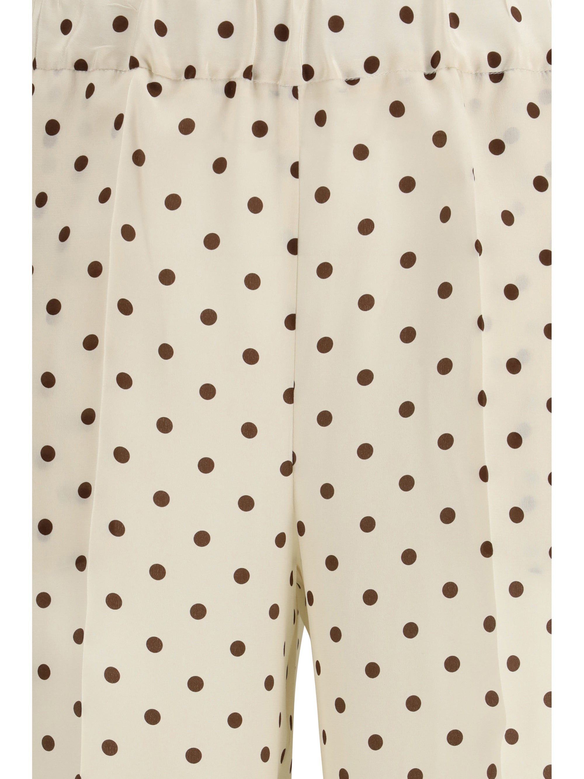 polka-dot pants