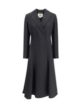 FENDI 42 coat in wool grain de poudre