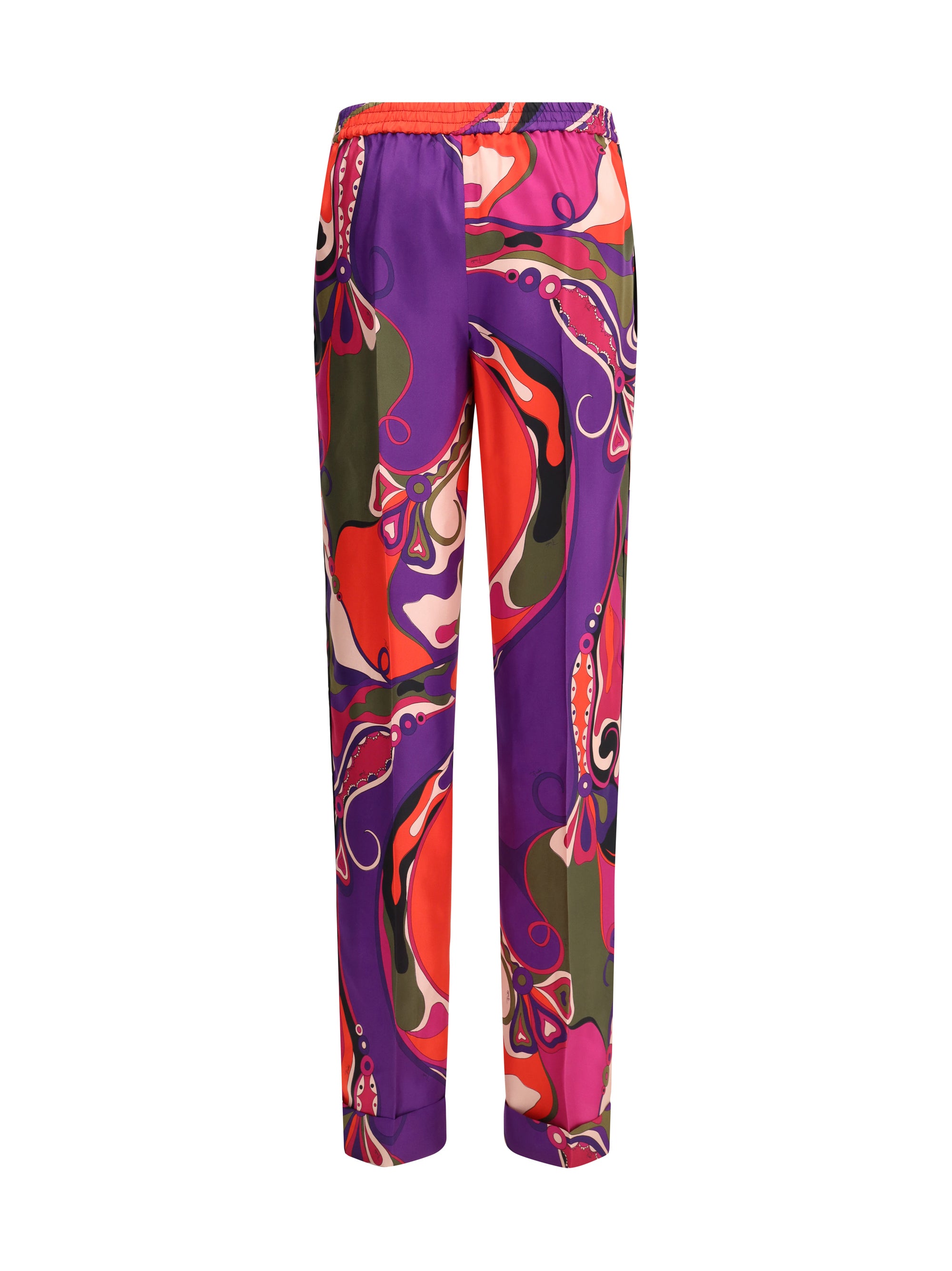 PUCCI L multicolor straight pants