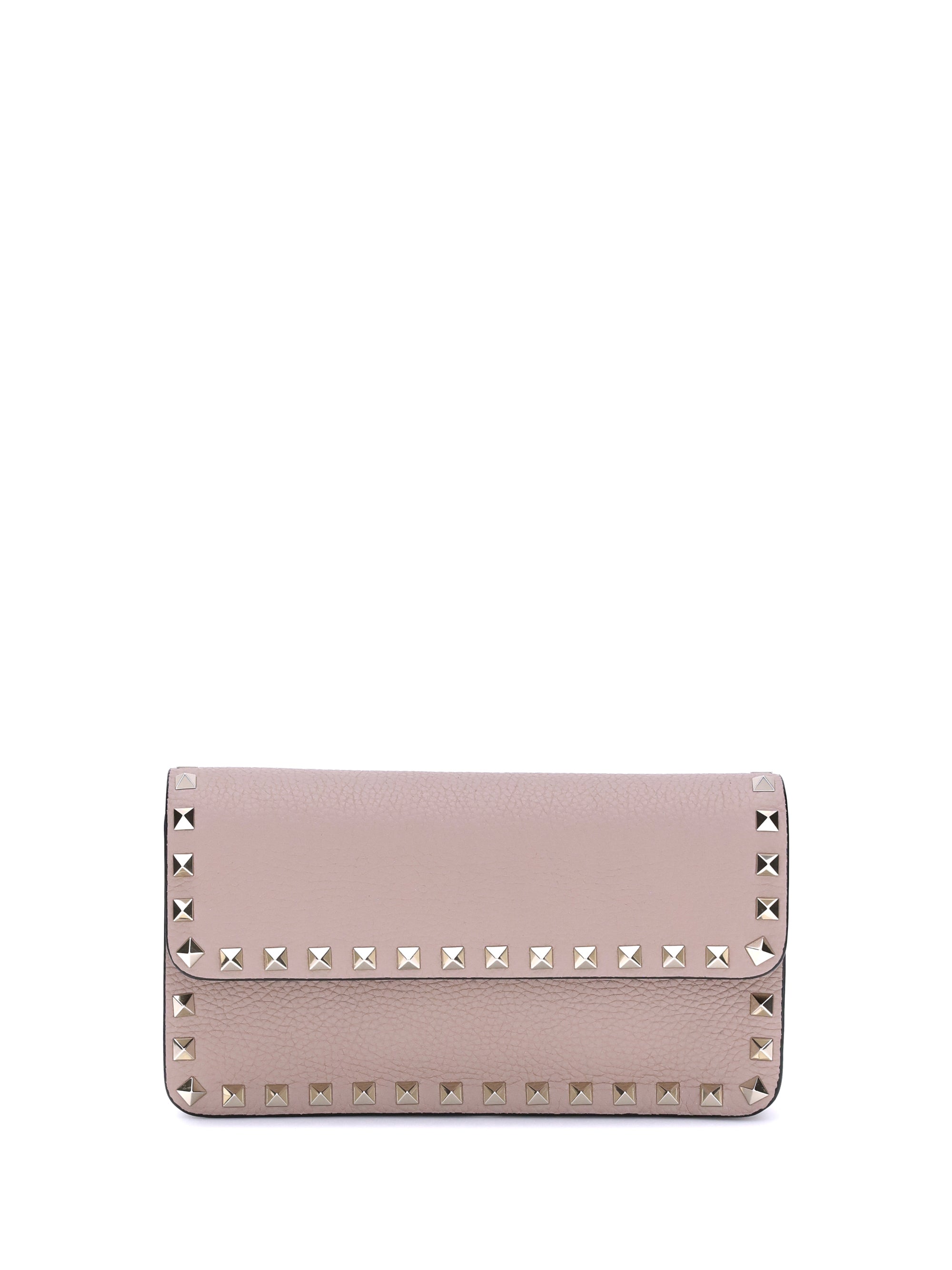 rockstud pochette with chain