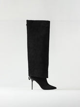 BALMAIN 36 ariel suede boots