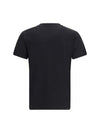 cotton t-shirt with a tone on tone embroidered logo
