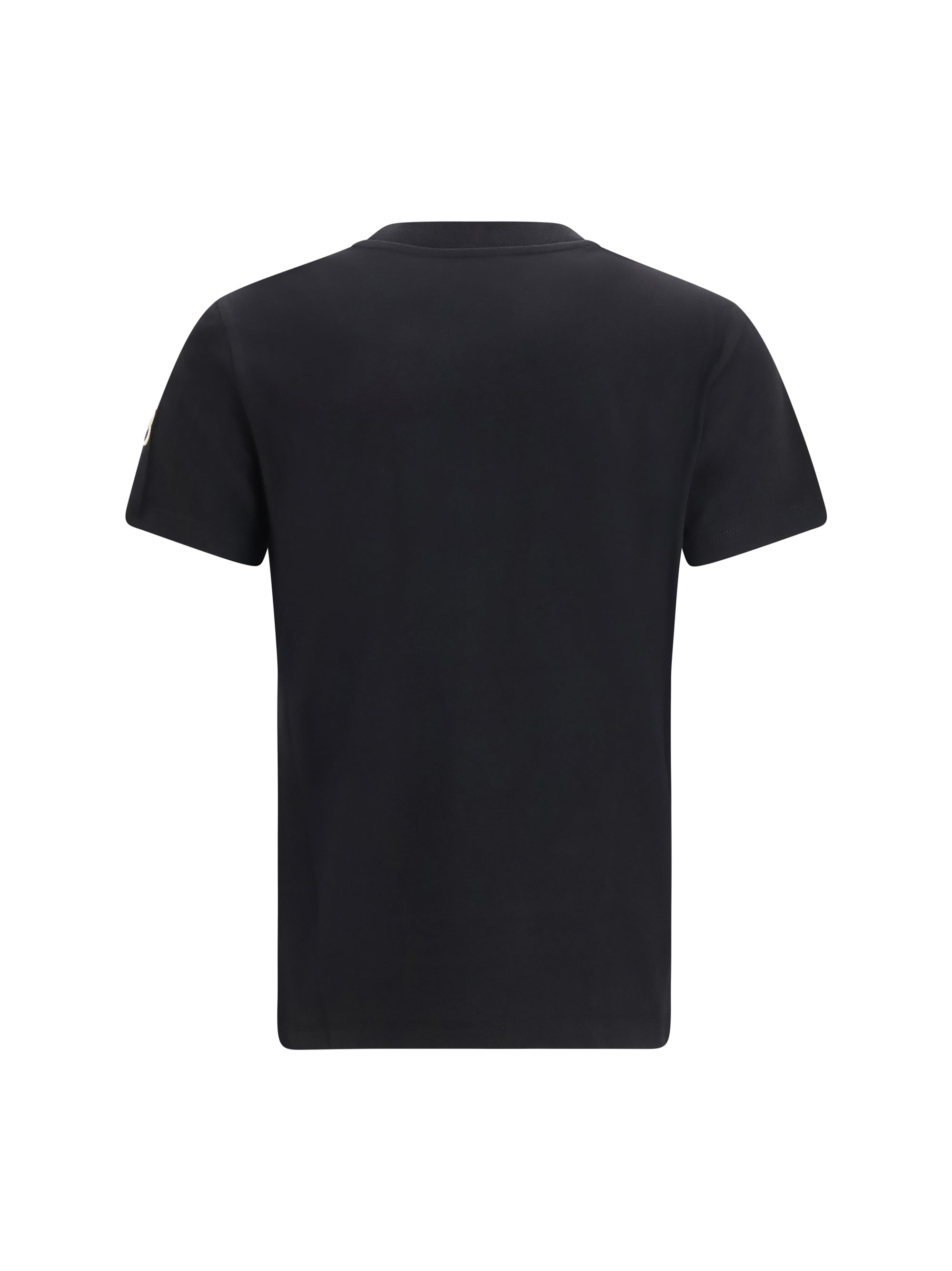 cotton t-shirt with a tone on tone embroidered logo