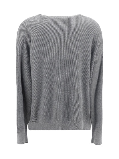 BRUNELLO CUCINELLI L ribbed sweater