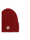 wool beanie with logo