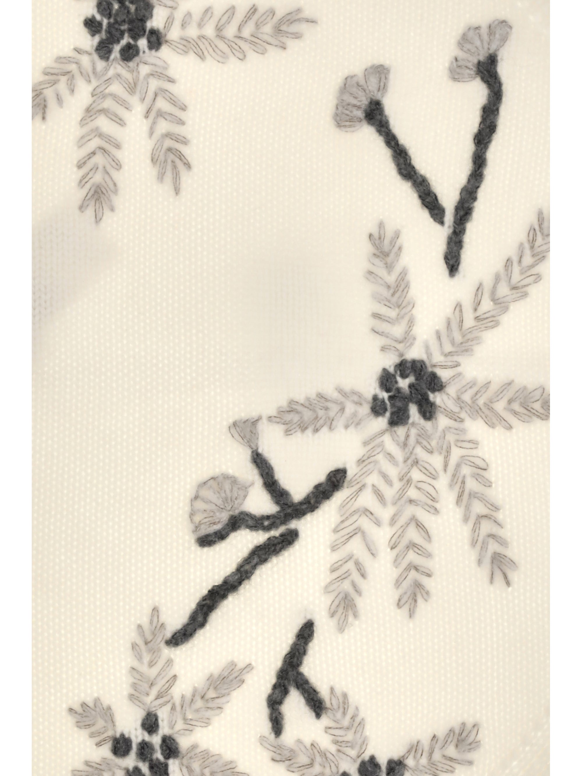 wallaby floral knit scarf