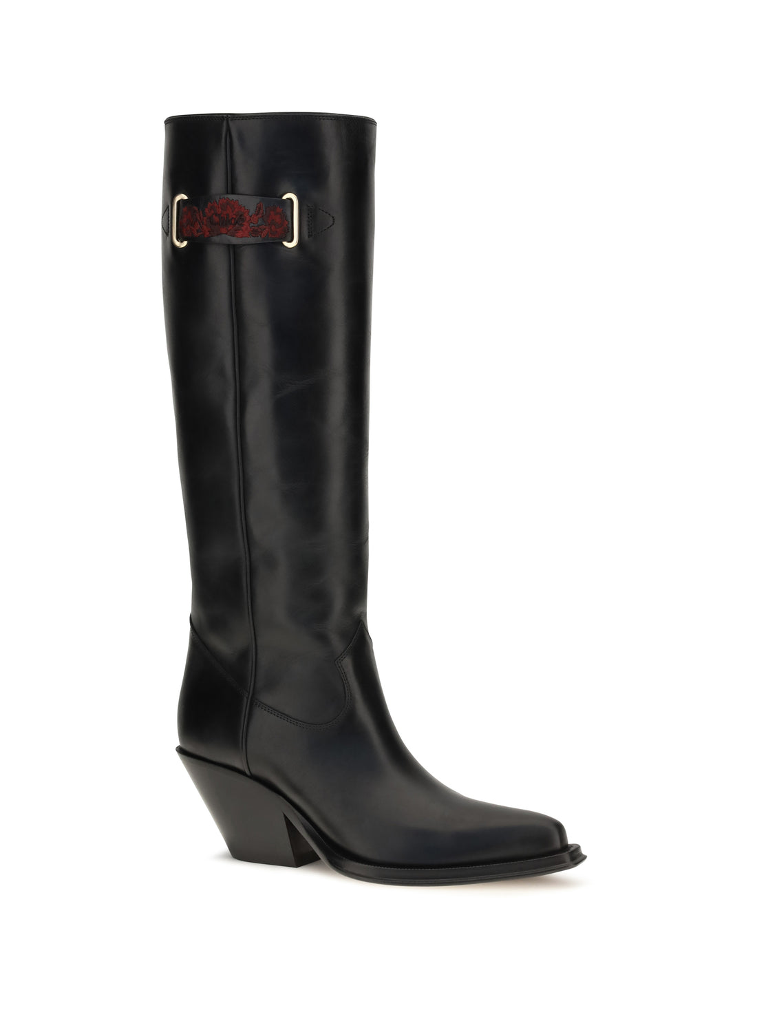 CHLOÉ 36 azelan over-the-knee leather boots