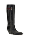 azelan over-the-knee leather boots