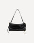 Alaa Le Click West Medium Shoulder Bag Black