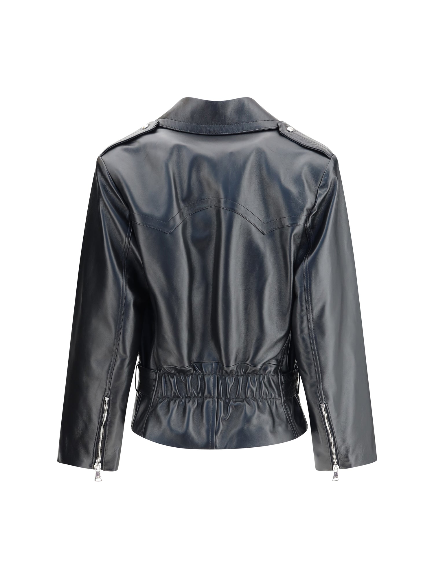 ALESSANDRA RICH 38 leather biker jacket 
