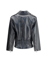 ALESSANDRA RICH 38 leather biker jacket 