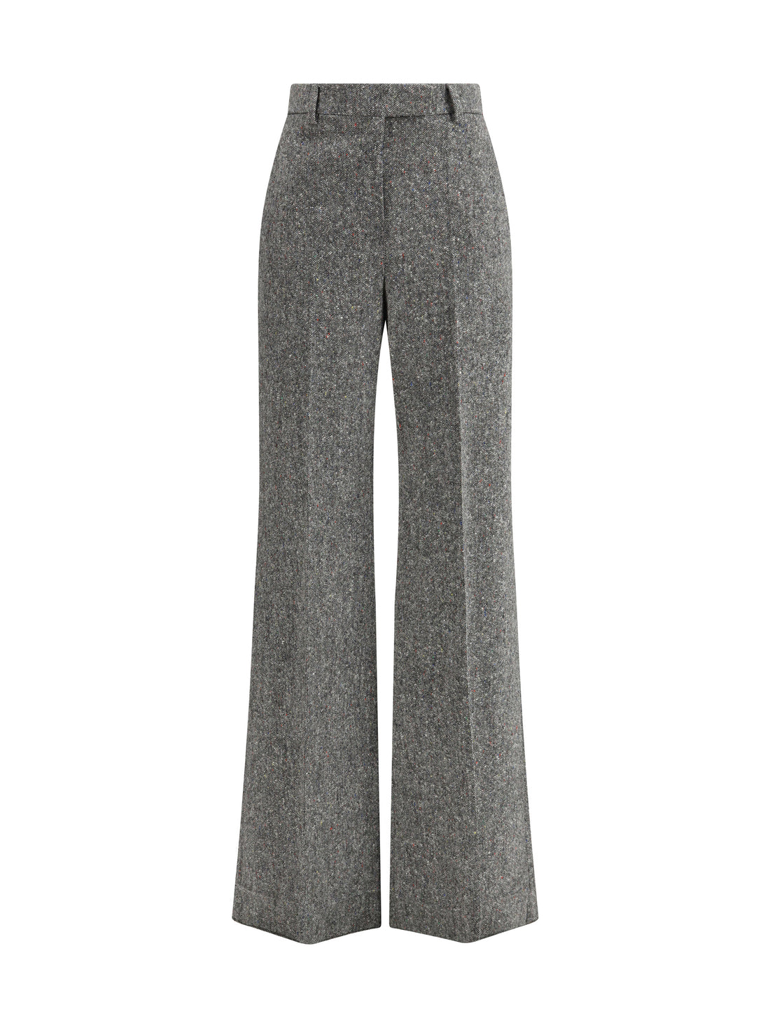 VALENTINO 42 bottonato natté wool trousers