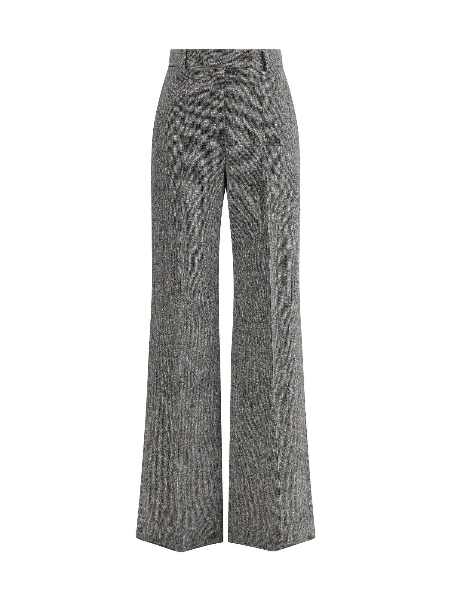 VALENTINO 42 bottonato natté wool trousers