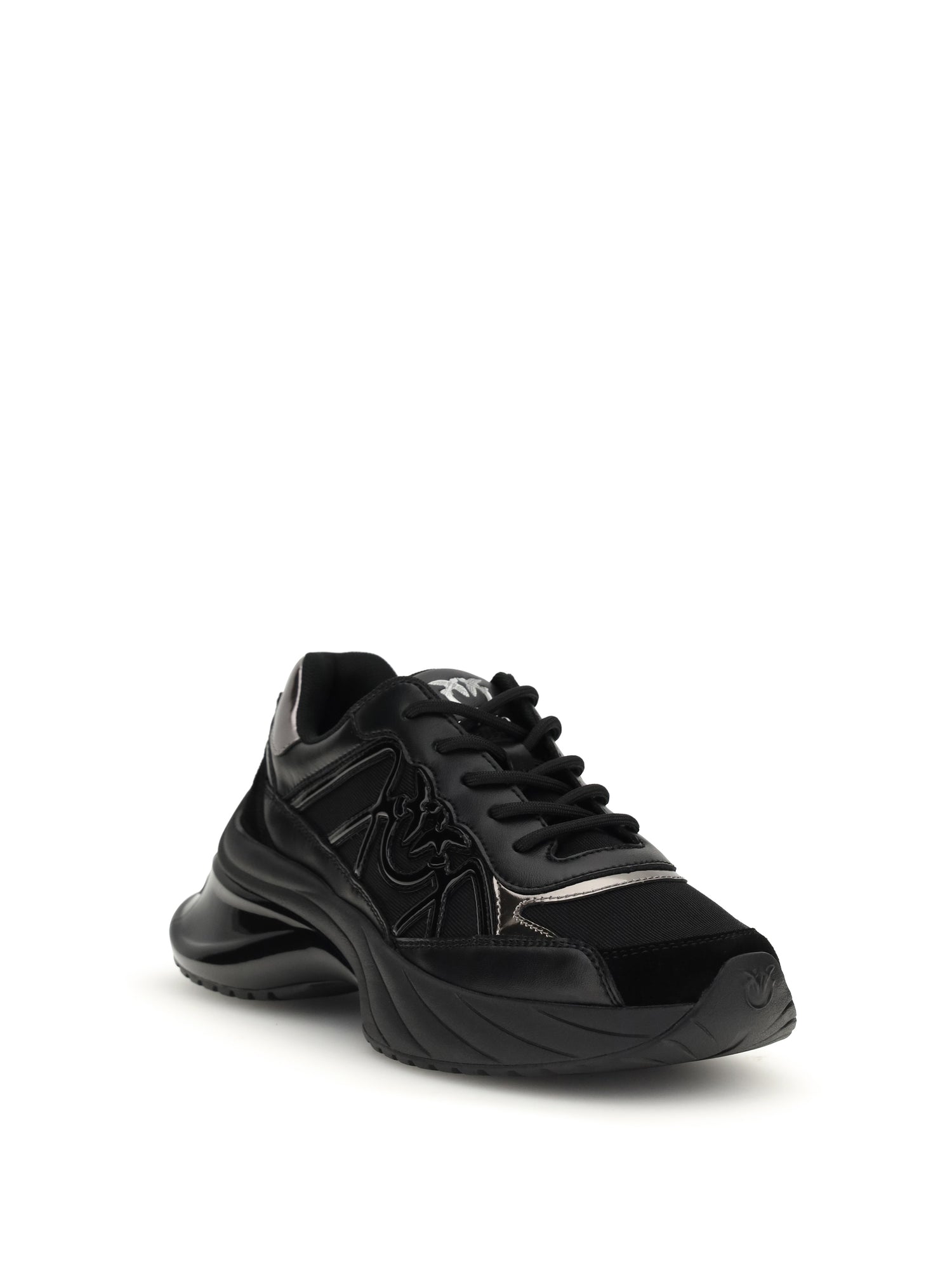 PINKO 36 ariel leather sneakers