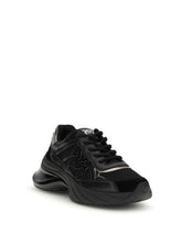 PINKO 36 ariel leather sneakers