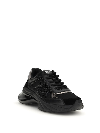 PINKO 36 ariel leather sneakers