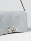 seal bag in leather with quilted monogram