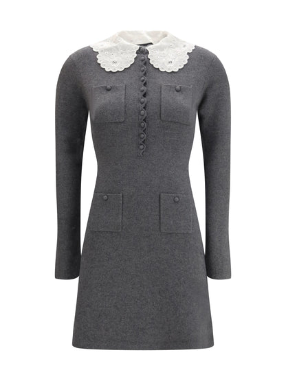 SELF-PORTRAIT S knit mini dress