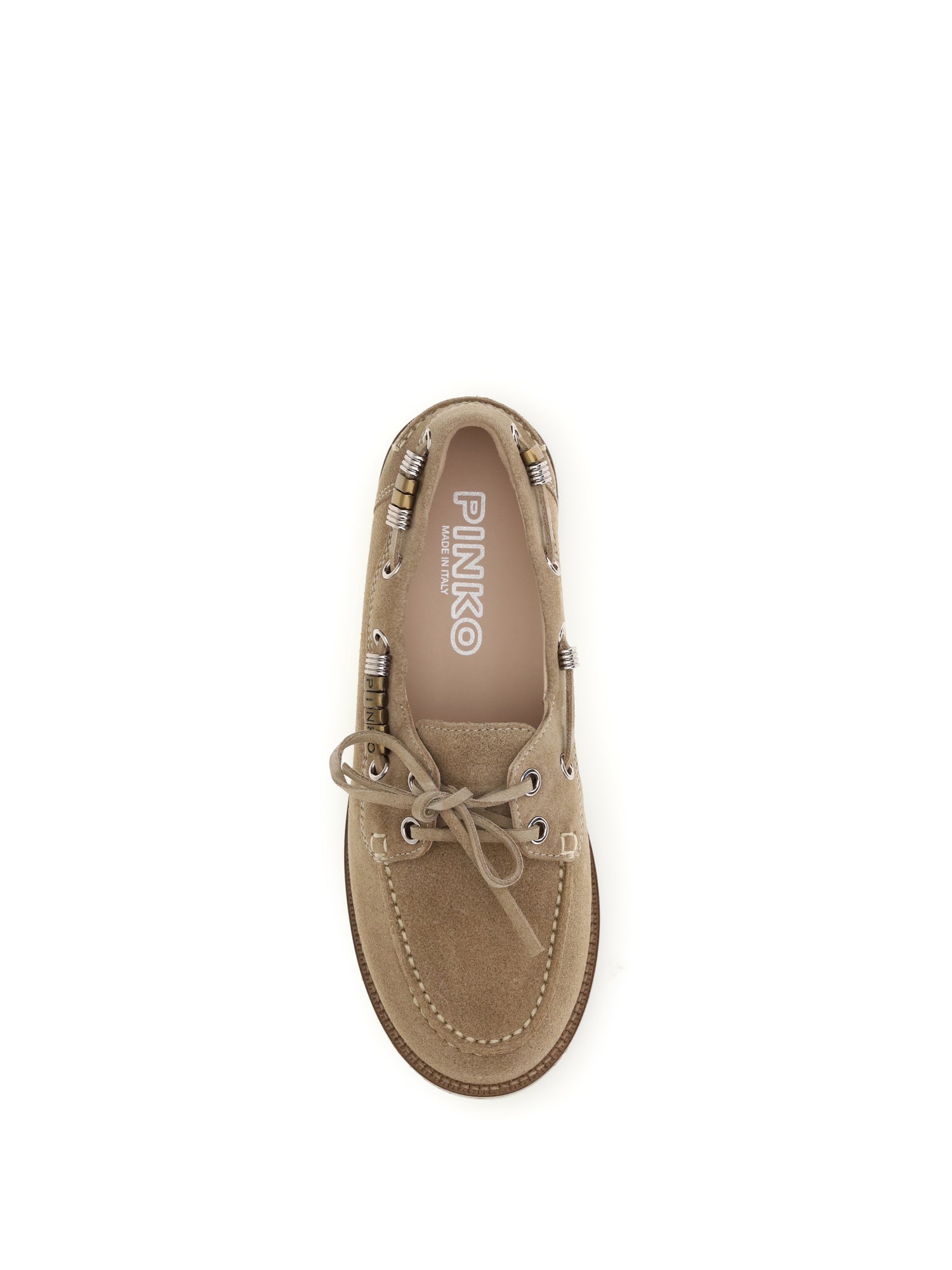 PINKO 36 suede grace loafers