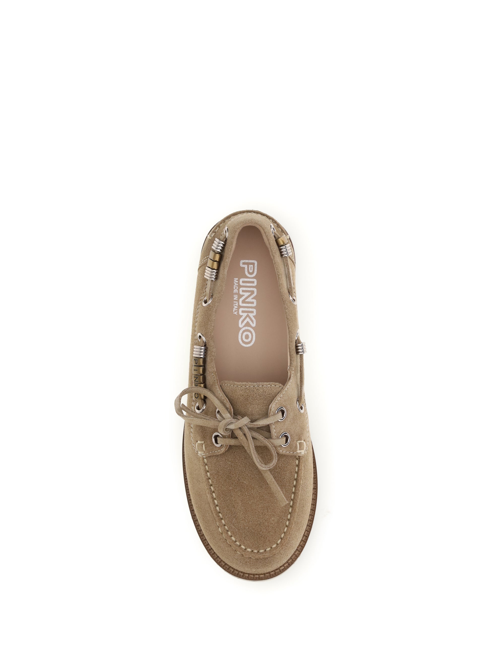 PINKO 36 suede grace loafers