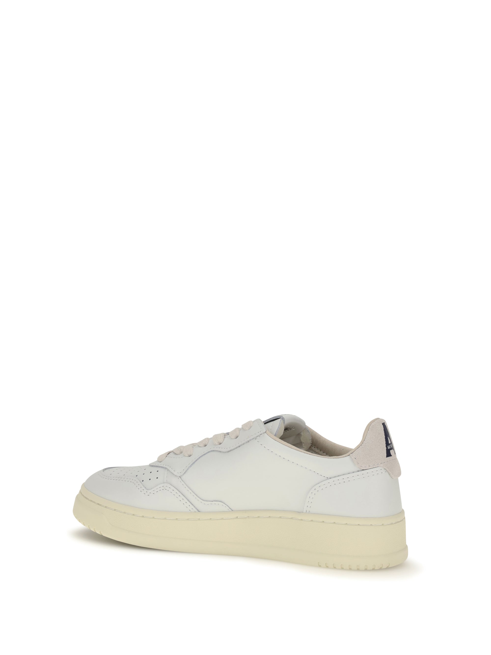 medalist low leather sneakers