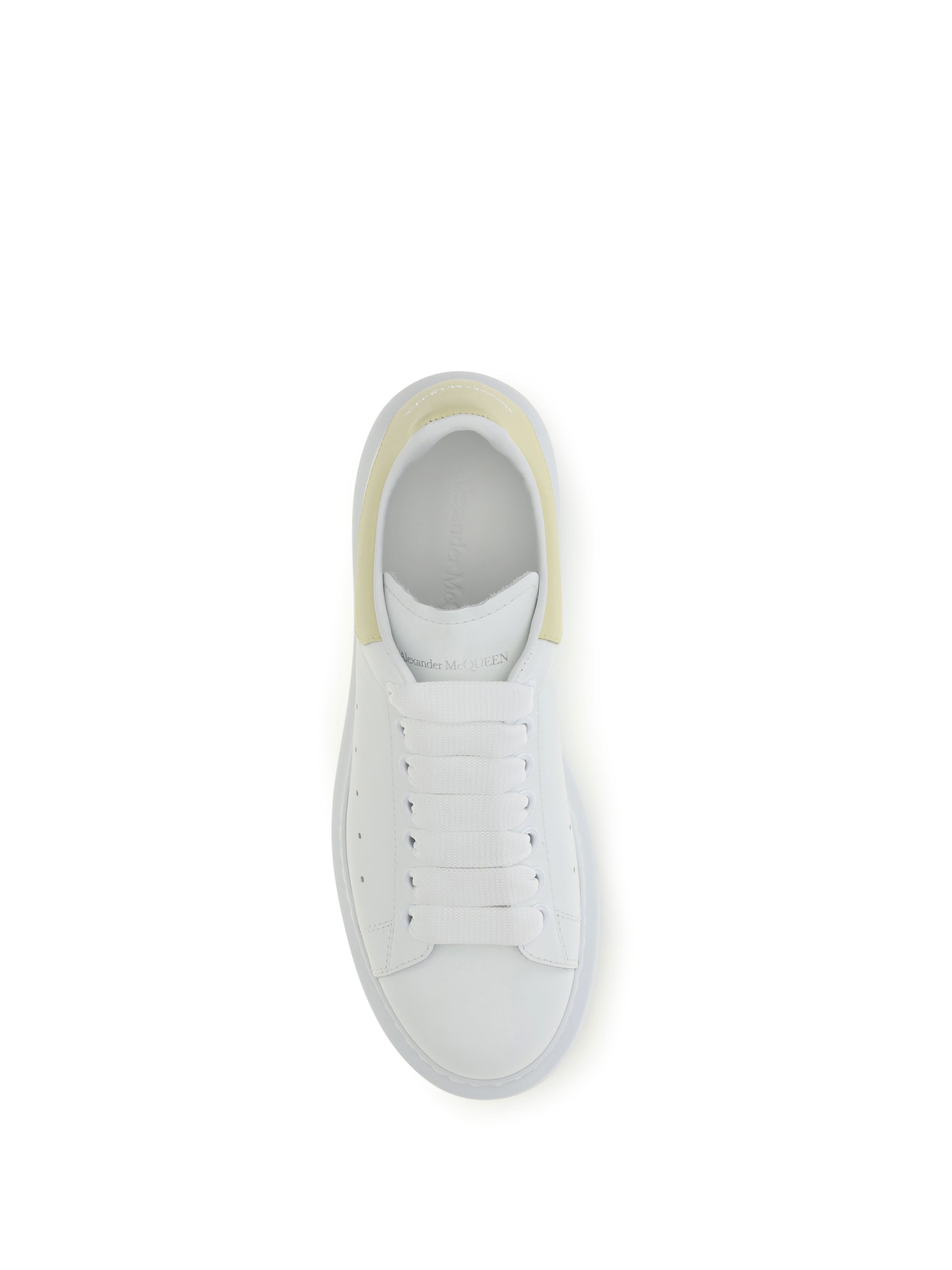 oversize leather sneakers