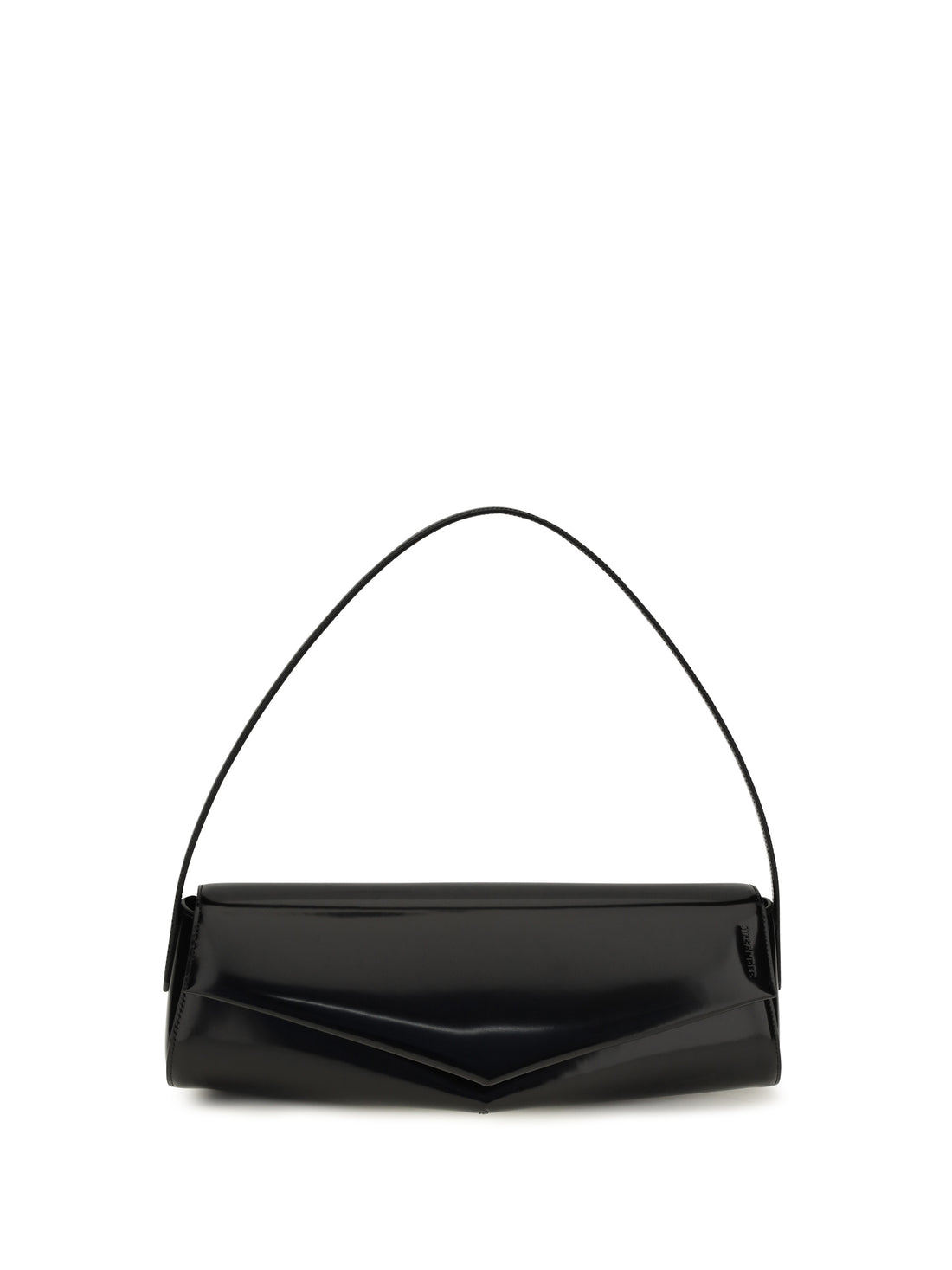 JIL SANDER OS kante leather shoulder bag