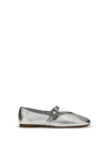 efflorescence leather ballerinas