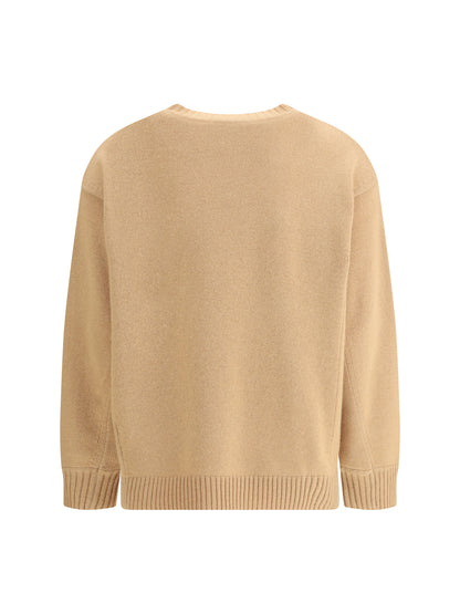 MAX MARA L fido sweater with a 1951 embroidery 