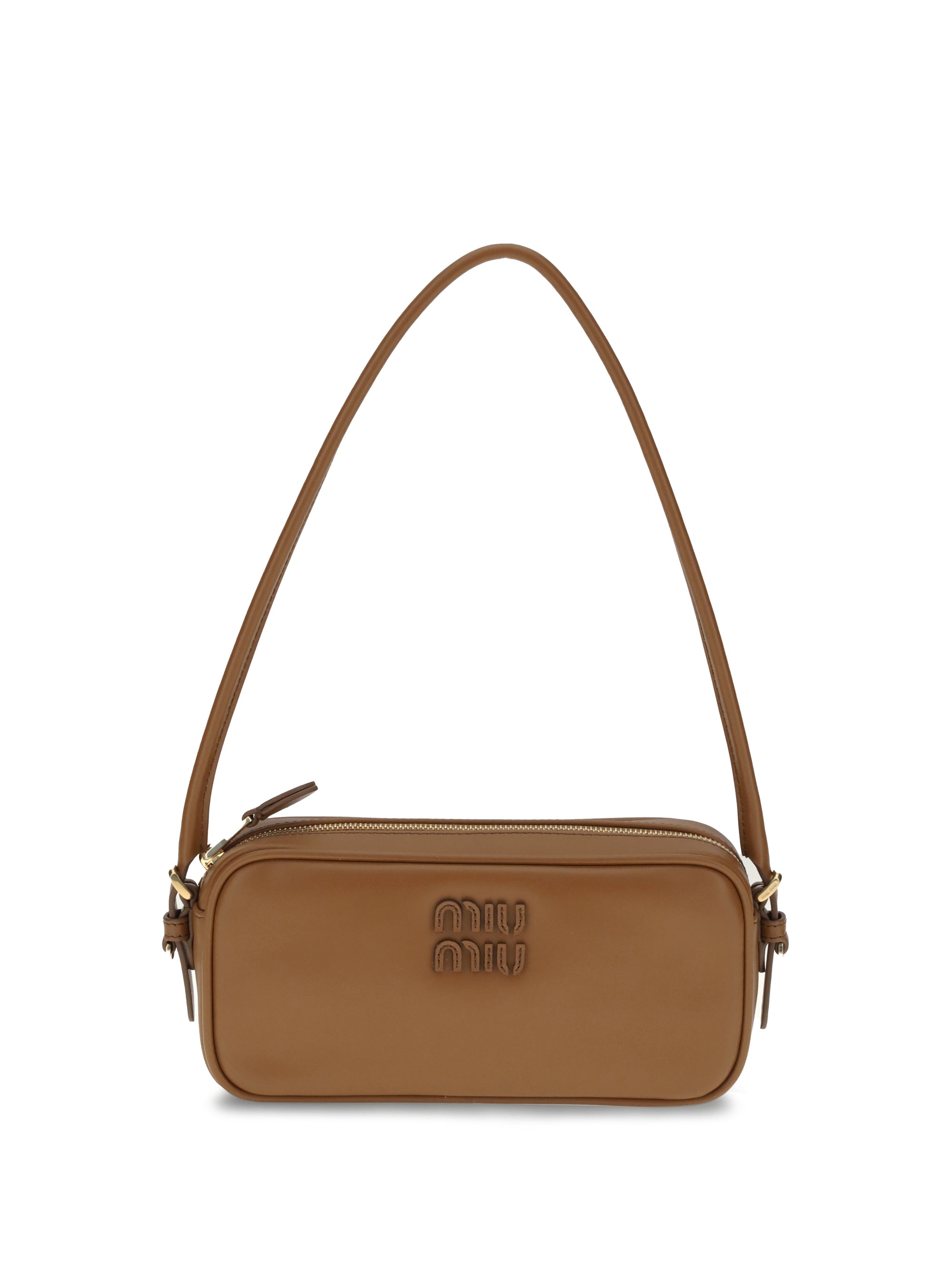 MIU MIU OS leather shoulder bag