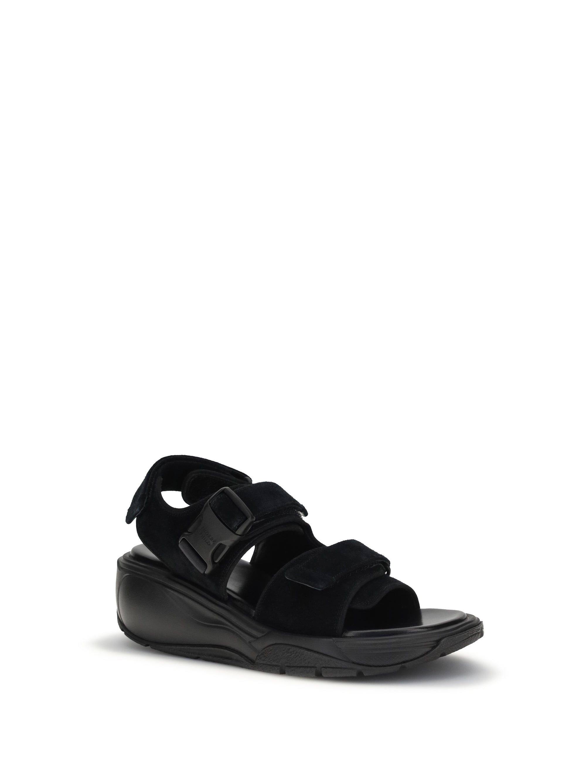 pace runner suede sandals