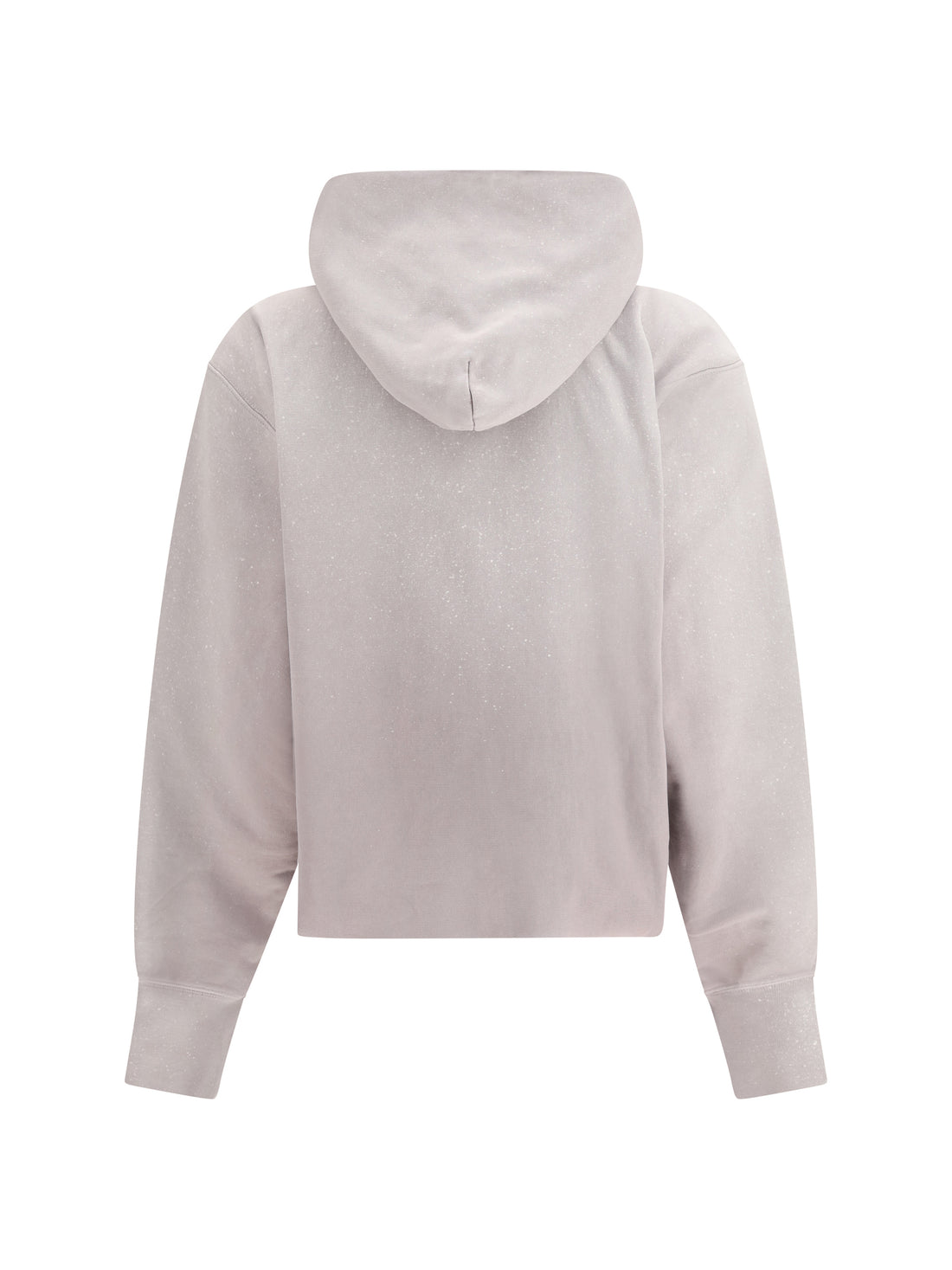 MARGIELA L printed hoodie with adjustable drawstring hood