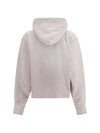 printed hoodie with adjustable drawstring hood