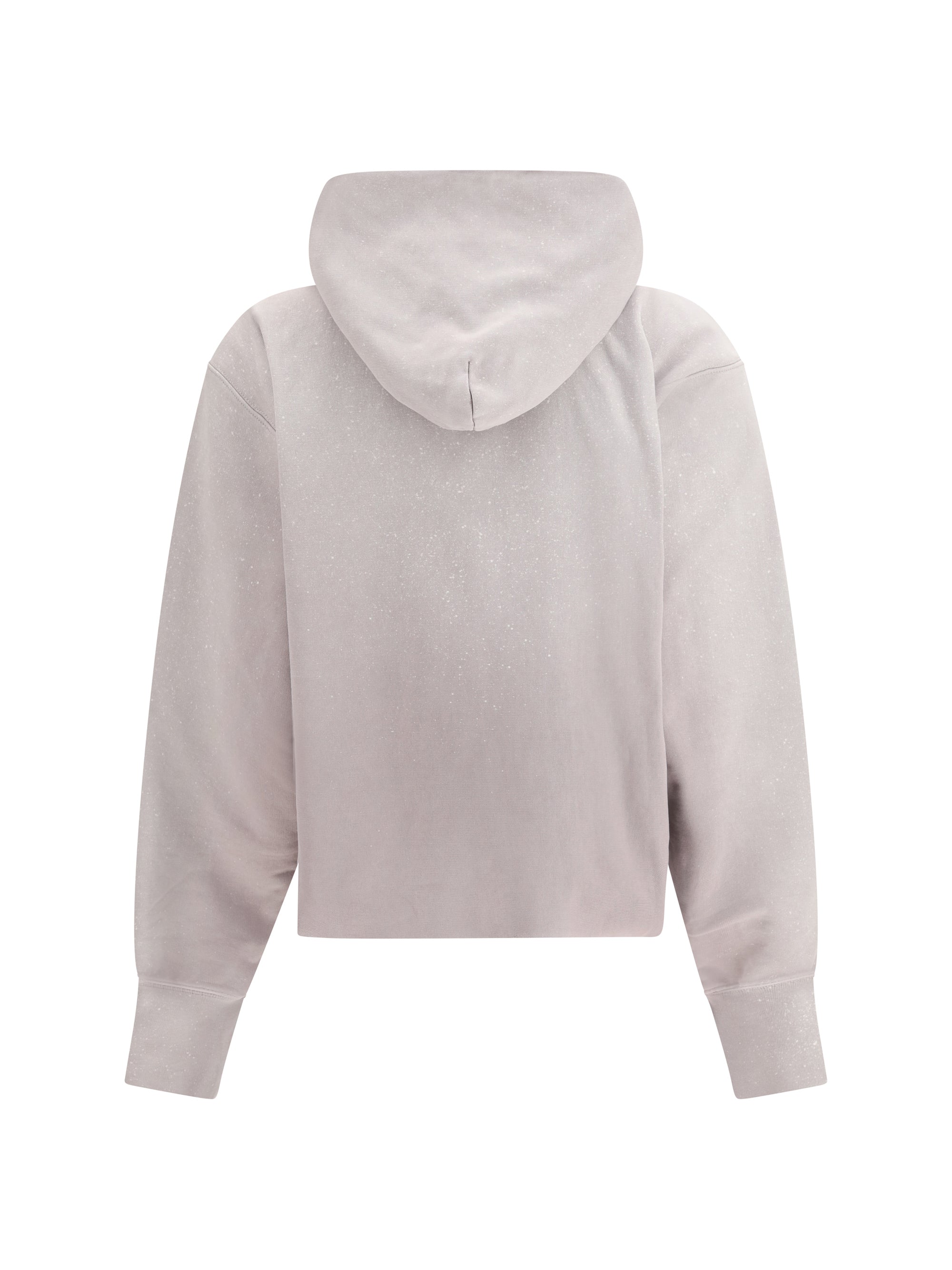 printed hoodie with adjustable drawstring hood