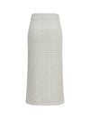 cotton mesh skirt