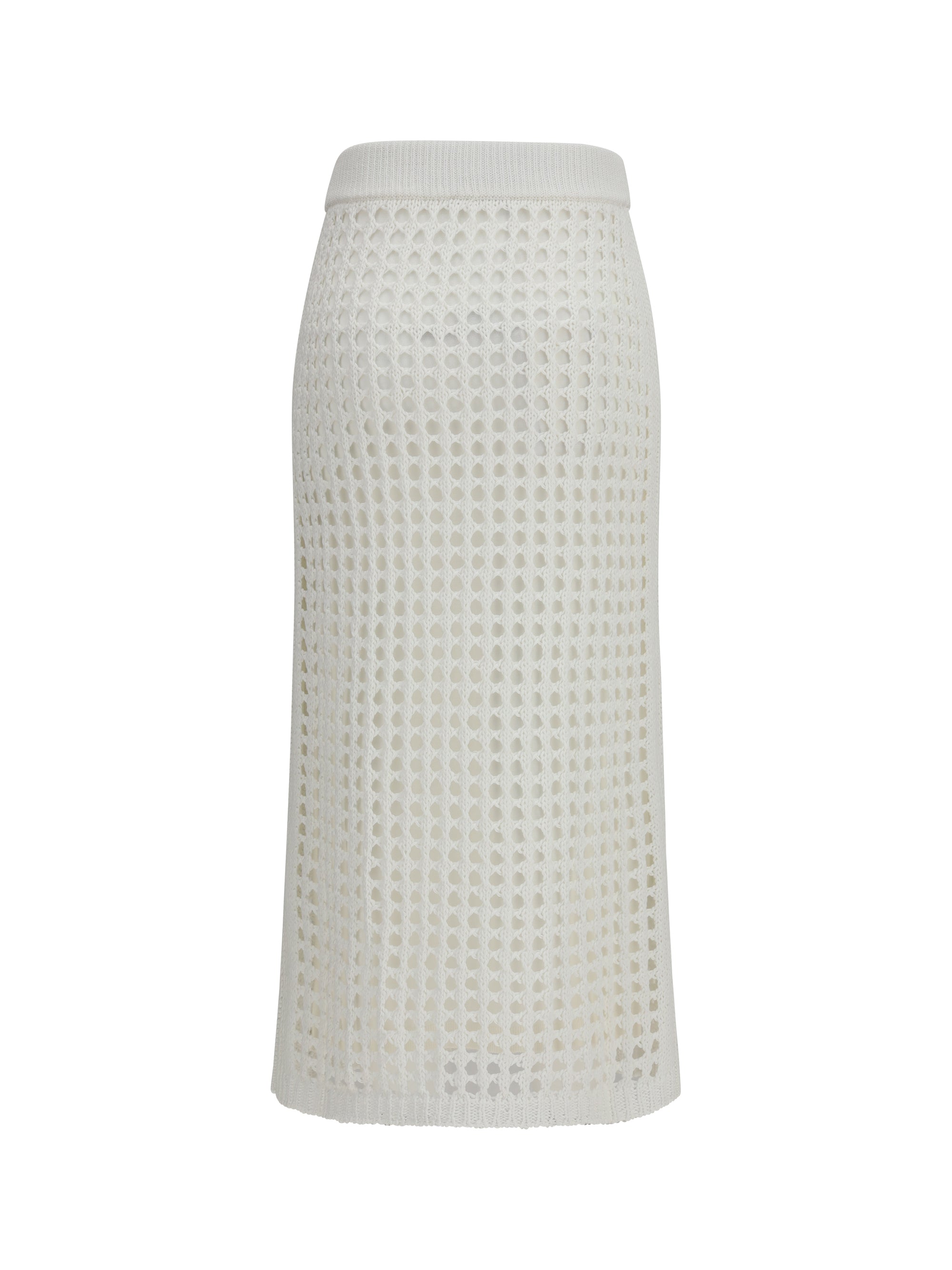 cotton mesh skirt