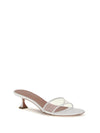 andreea glass mule sandals